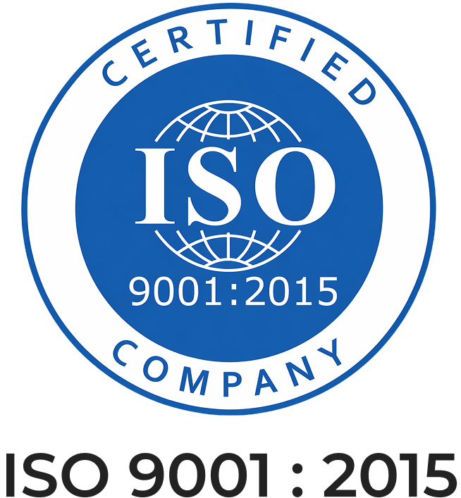 ISO 9001:2015 certified